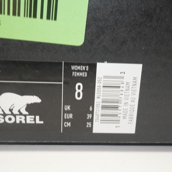 NEW Sorel Women's Size 8 Go Stumptown Bootie Quarry Gray Slippers Faux Fur - Picture 11 of 11